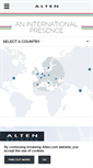 Mobile Screenshot of alten.com